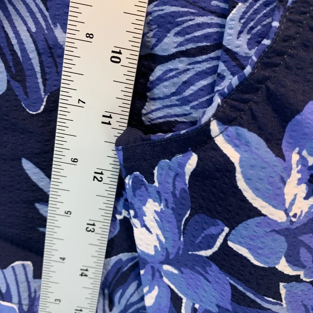 Polo Ralph Lauren Men's Swim Trunks XL Traveler Blue Floral‎ Pockets Mesh Liner
